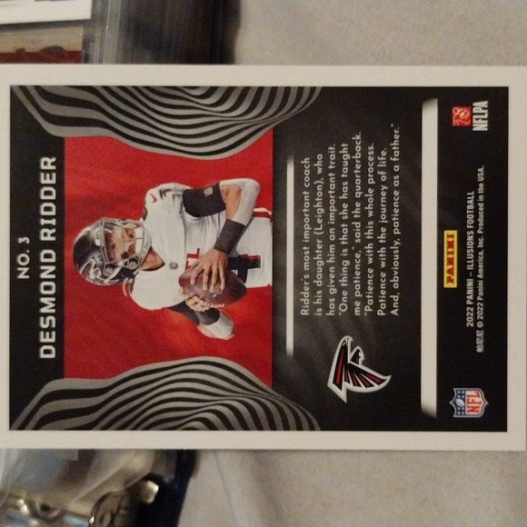 Desmond ridder ROOKIE EMERALD 2022 panini illusions - Picture 2 of 2